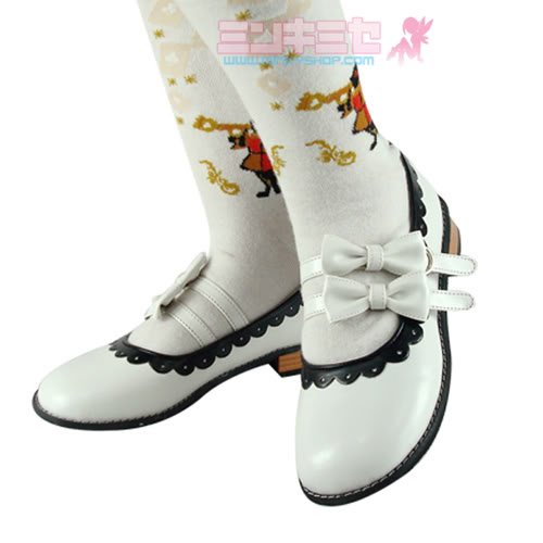 Twin Strap Bow Flats